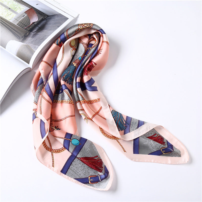Decorative scarf silk scarf